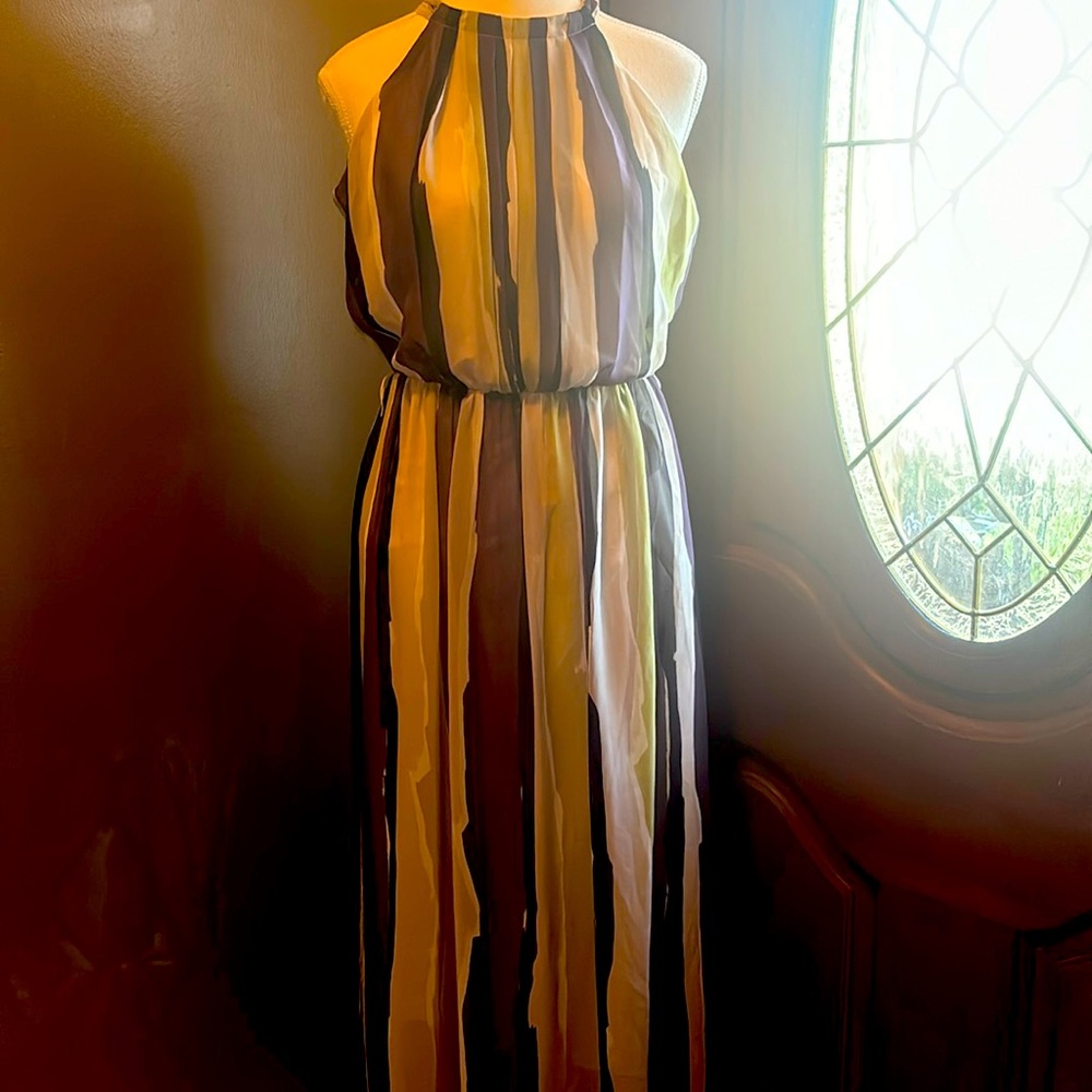 Nine West Sleeveless Maxi Dress